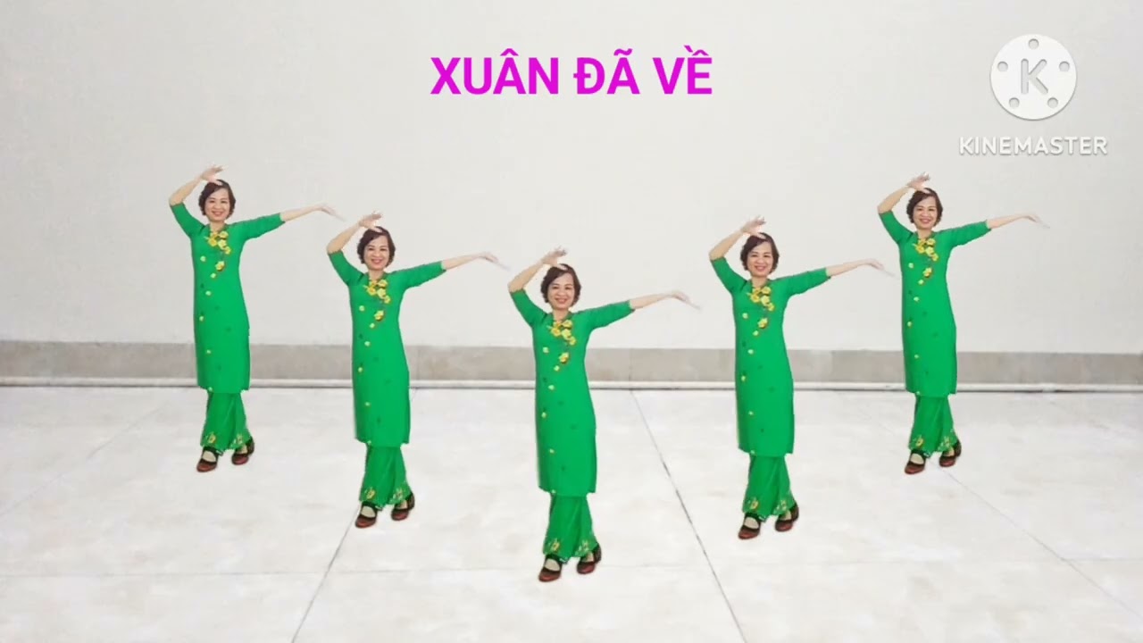 XUÂN ĐÃ VỀ/Biên đạo: Phạm Thị Lịch/Có hướng dẫn 