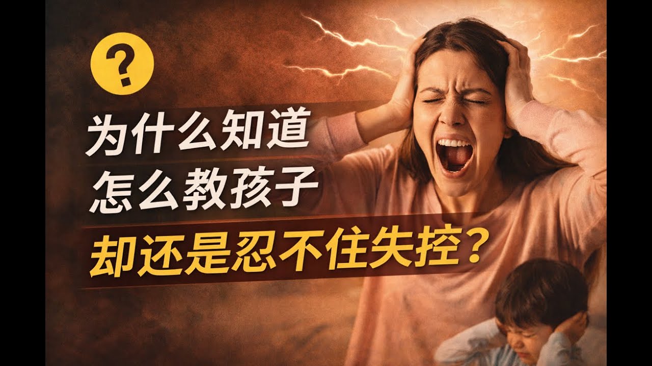 失控+后悔的父母，原来是没有看到这一点。