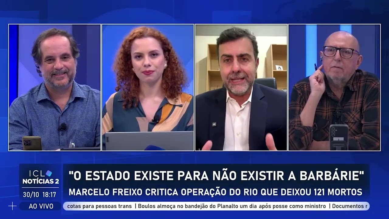 Freixo fala ao ICL sobre a necropol&iacute;tica de Claudio Castro