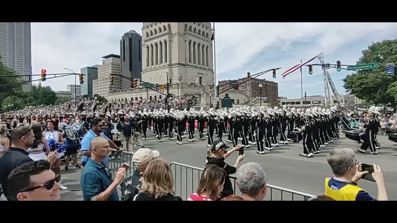 Purdue Marching Band @ Indy 500 Parade Indianapolis Indiana 2023