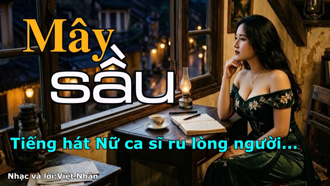 Mây sầu,Tiếng hát nữ,trữ tình,ngọt lịm,sâu lắng đốn tim khán giả