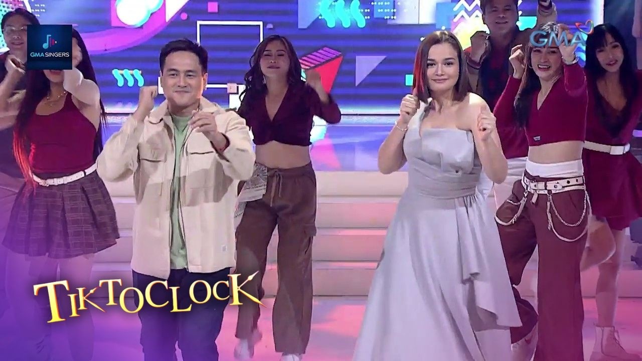 Yasmien Kurdi and Rainier Castillo bring kilig and nostalgia in 'Step Into The Rhythm'! | TiktoClock