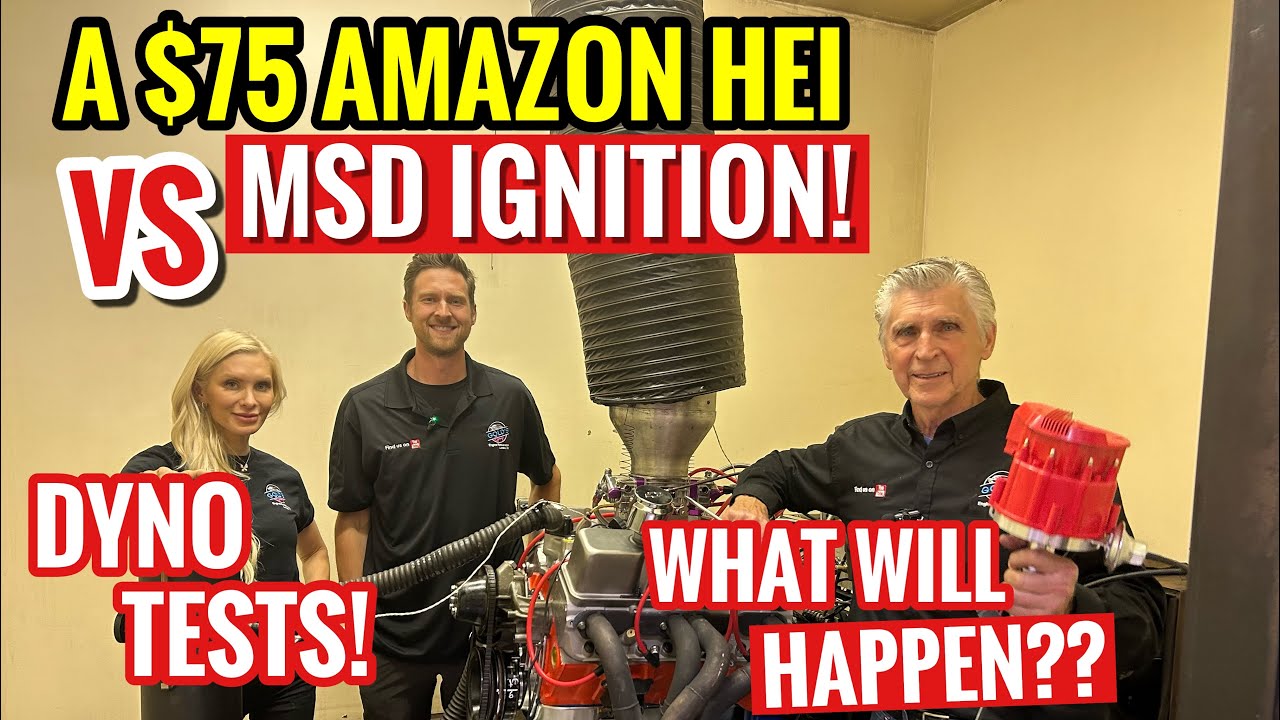 $75 Amazon HEI Distributor VS MSD Ignition DYNO TEST!  Mike's Michigan Modified stock car engine.
