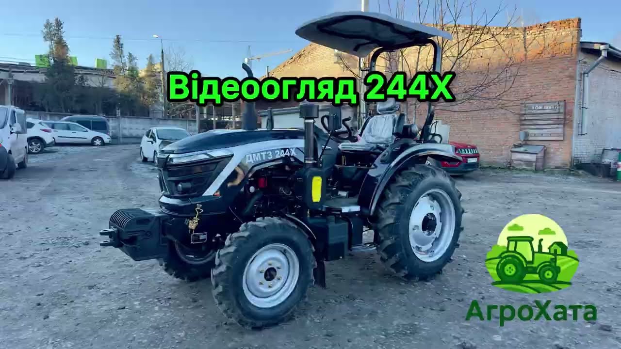 Мінітрактор ДМТЗ 244Х — хто має кращу комплектацію? Огляд 360°