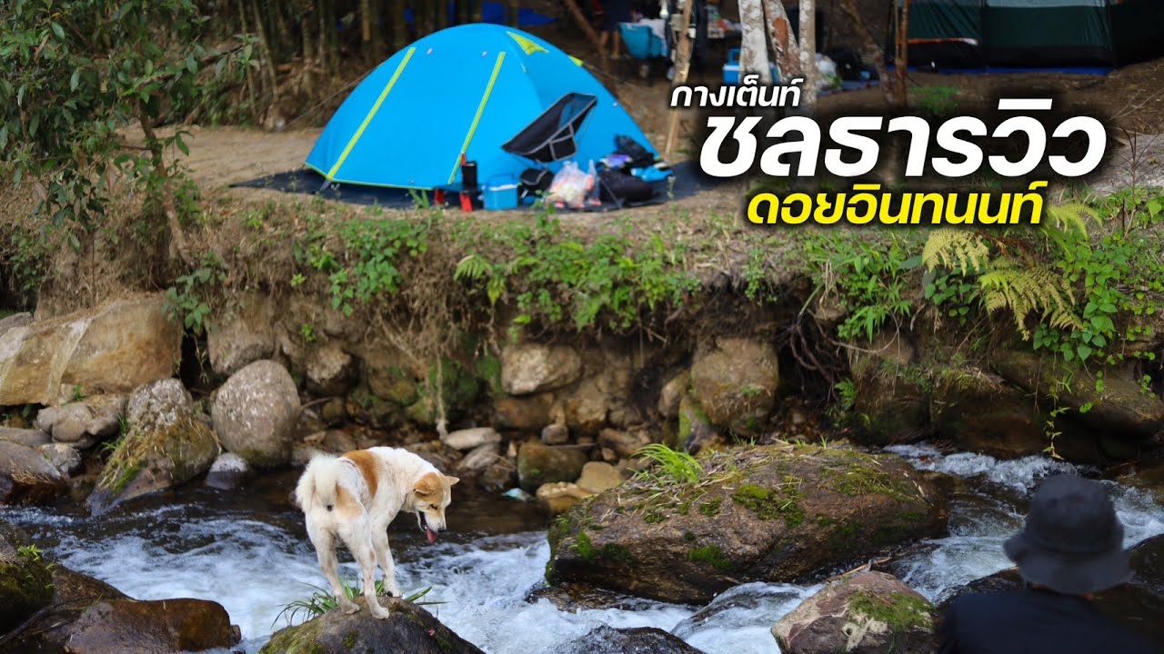กางเต็นท์ชลธารวิว-ดอยอินทนนท์68 l พาเที่ยวชมน้ำตกที่ถูกลืมแห่งดอยอินทนนท์ l JourneyVLOG