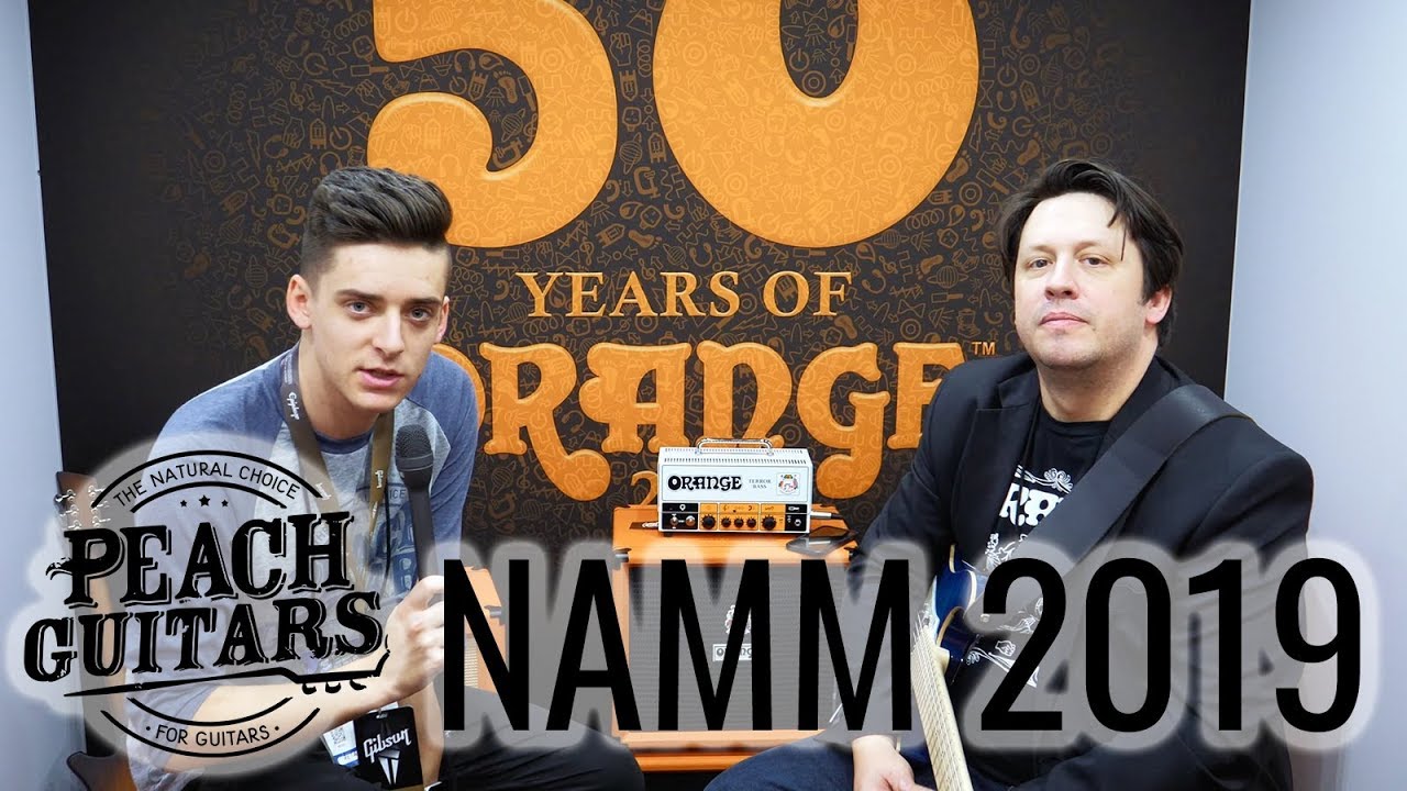 Peach Guitars at NAMM 2019: Orange Amplifiers