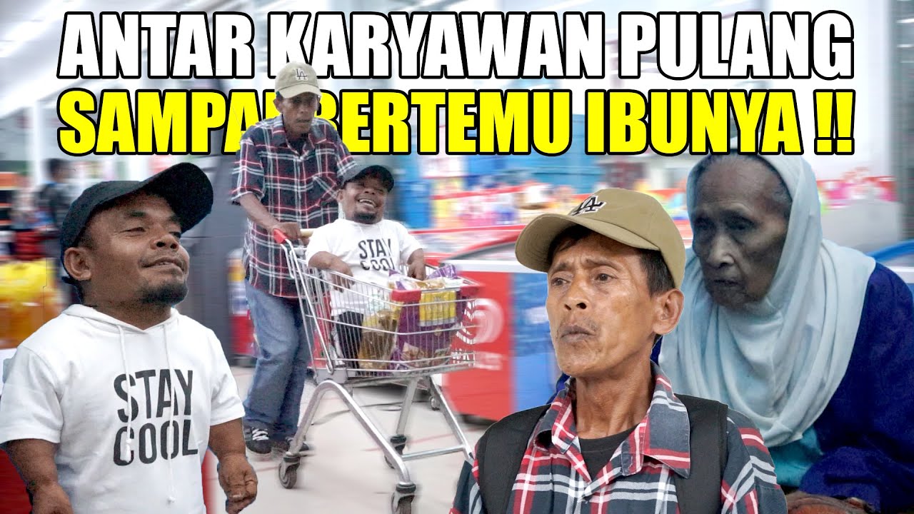 UCOK BABA ANTAR KARYAWANNYA PULANG UNTUK BERTEMU IBUNYA YANG SEDANG SAKIT !! #JUMATBERKAH