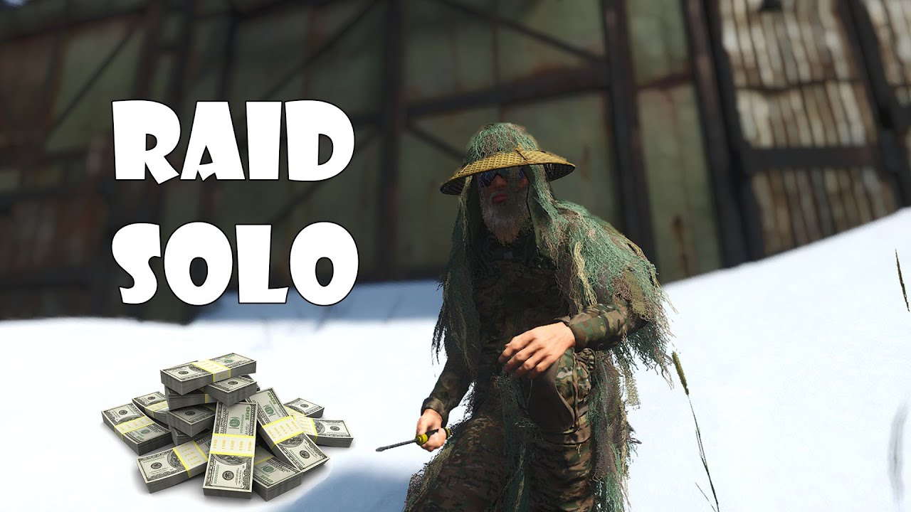 FIQUEI MILIONARIO NESTE RAID SOLO #scum #raid