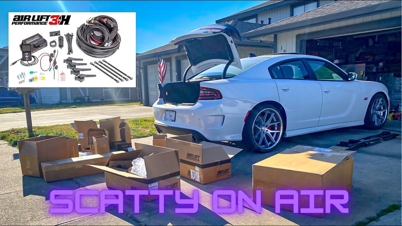 AIR RIDE INSTALL 2021 SCAT PACK CHARGER