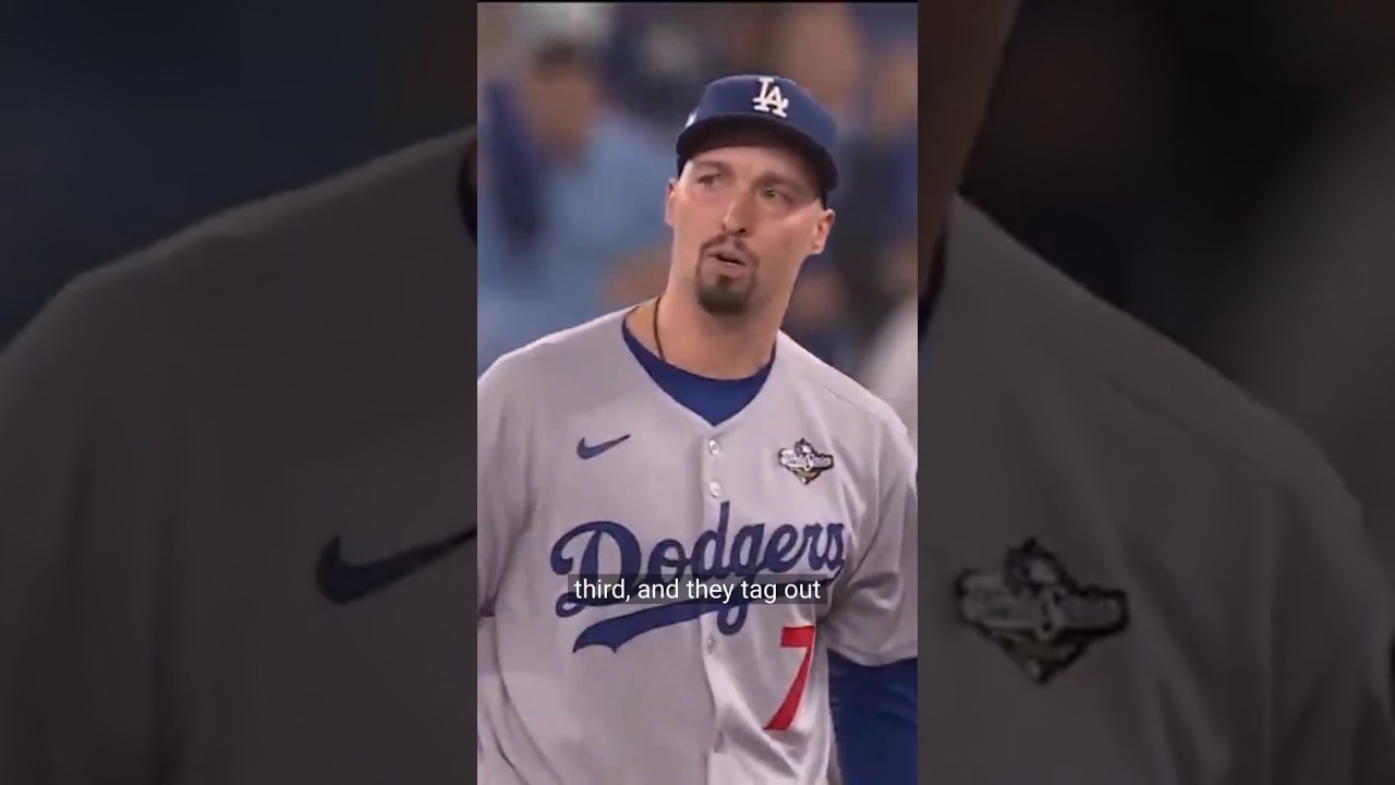 Dodgers vs BluJays Highlights #shoheiohtani #dodgers #bluejays #worldseries #clutchdefense
