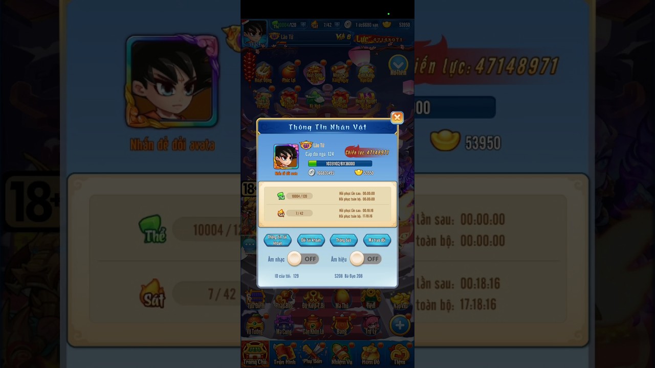 TGAH | Đột phá Level 124 thần tốc | Tiêu phản Tuần 8