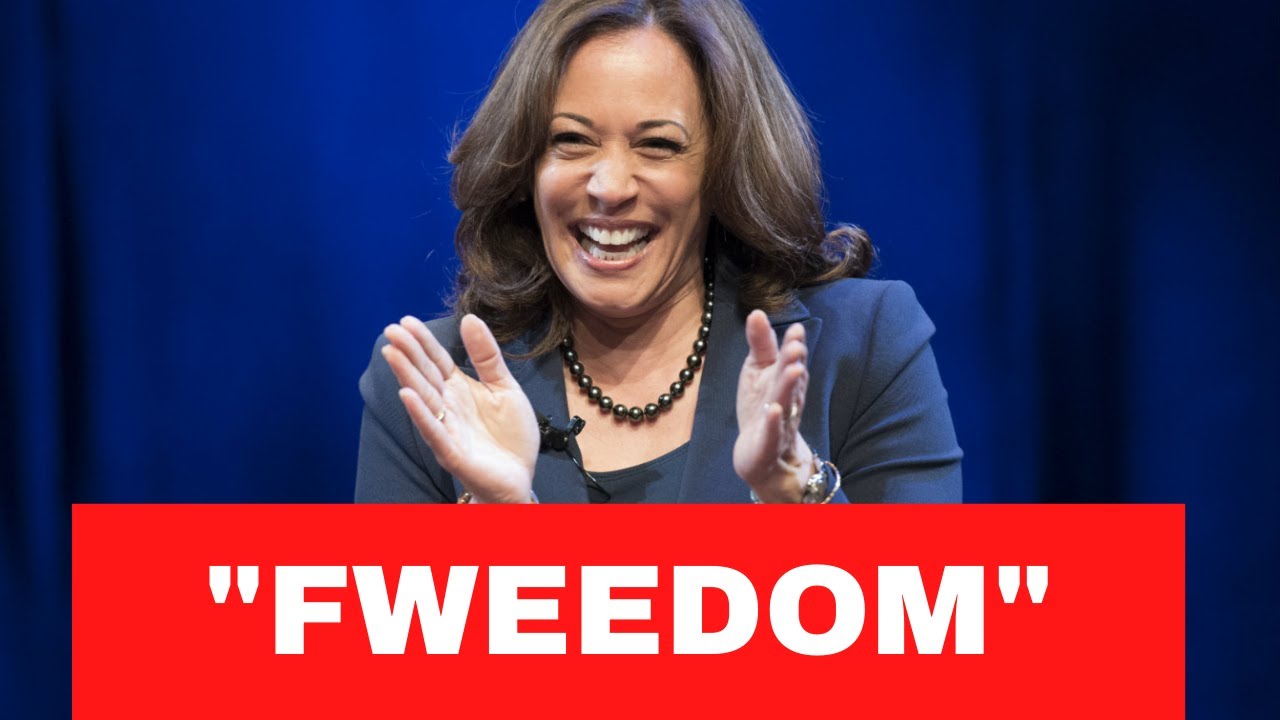 KAMALA HARRIS WANTS FWEEDOM AND IS A TRUTHFUL PERSON, HONESTLY