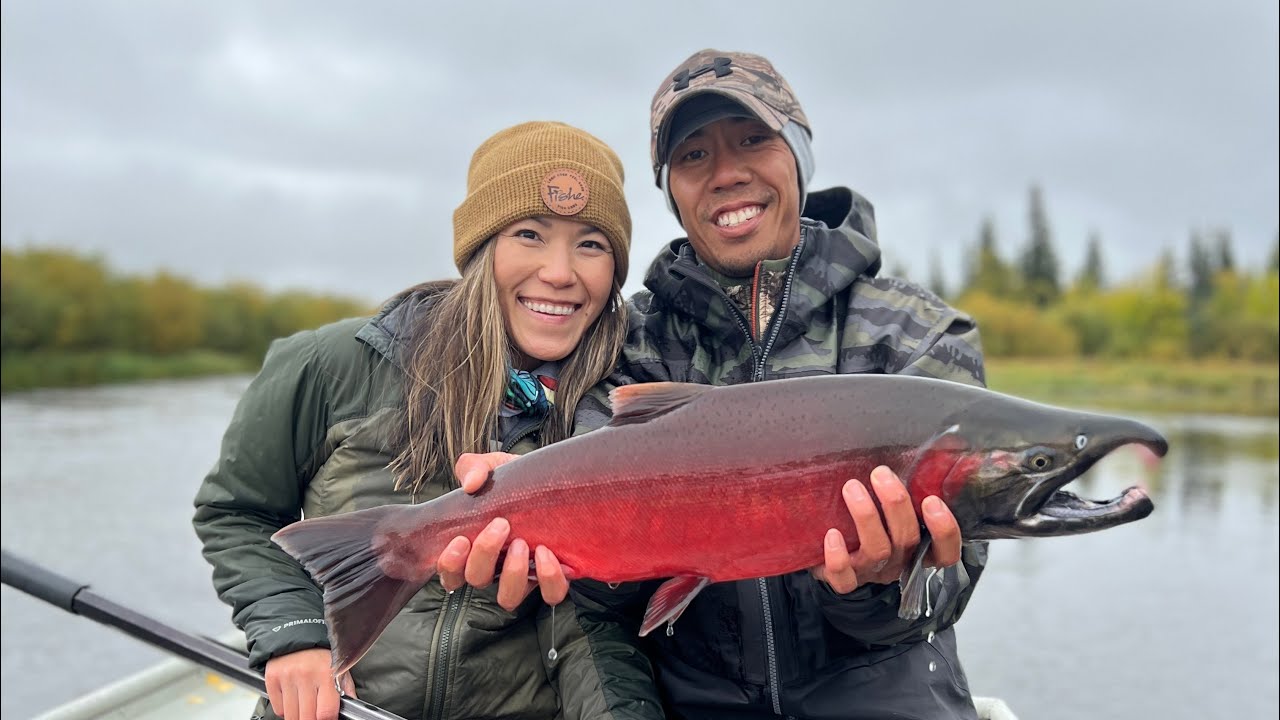 Alaska Fishing (Mulchatna River) with Alaskan Remote Adventures | Hundreds of Salmon Caught