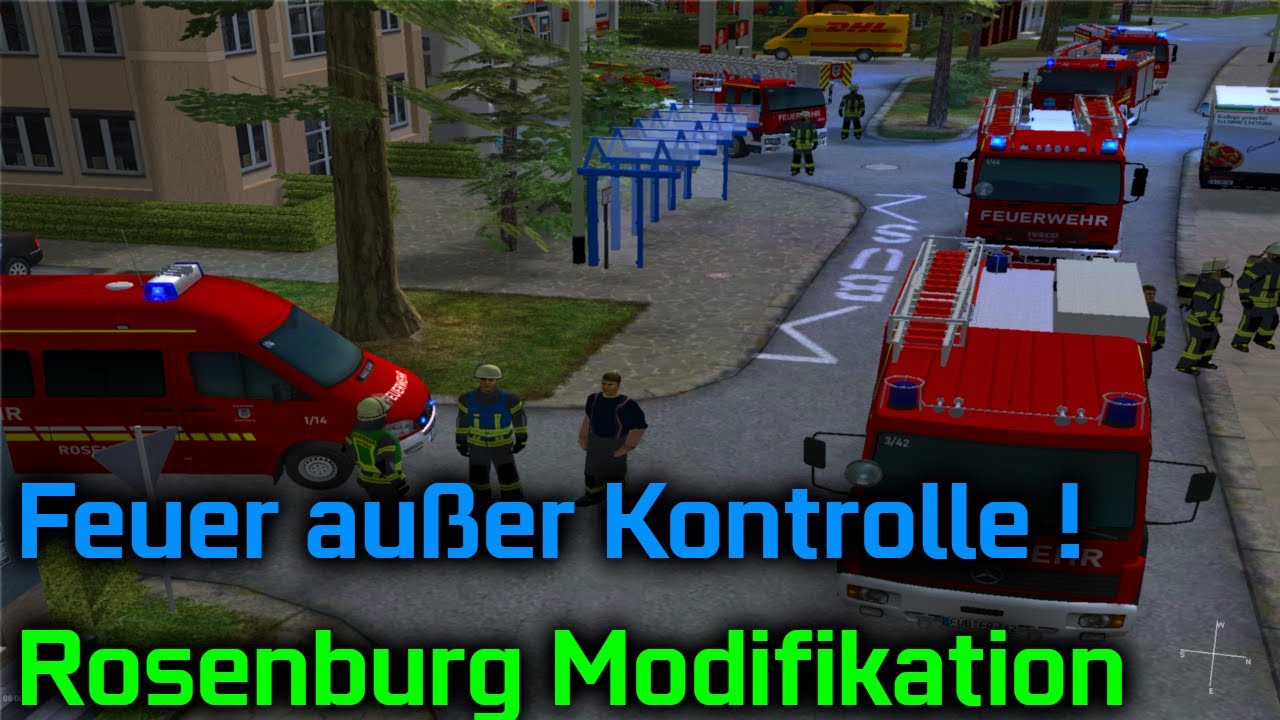 Brand gerät komplett außer Kontrolle - Fw´ler verletzt ! | Rosenburg Modifikation