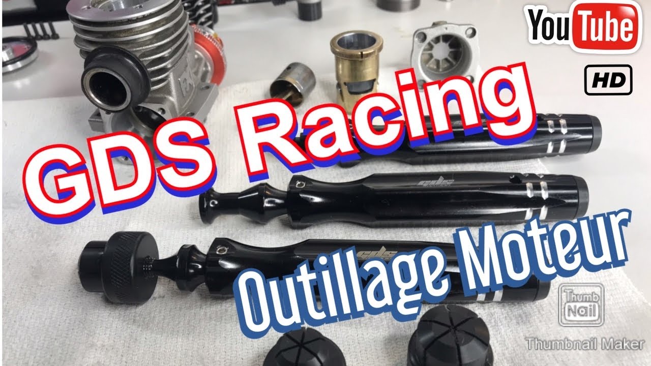 GDS Racing Outillage Moteur - Extracteur insert, Chemise, Bielle - Outillage auto RC, Moteur 3,5 cc