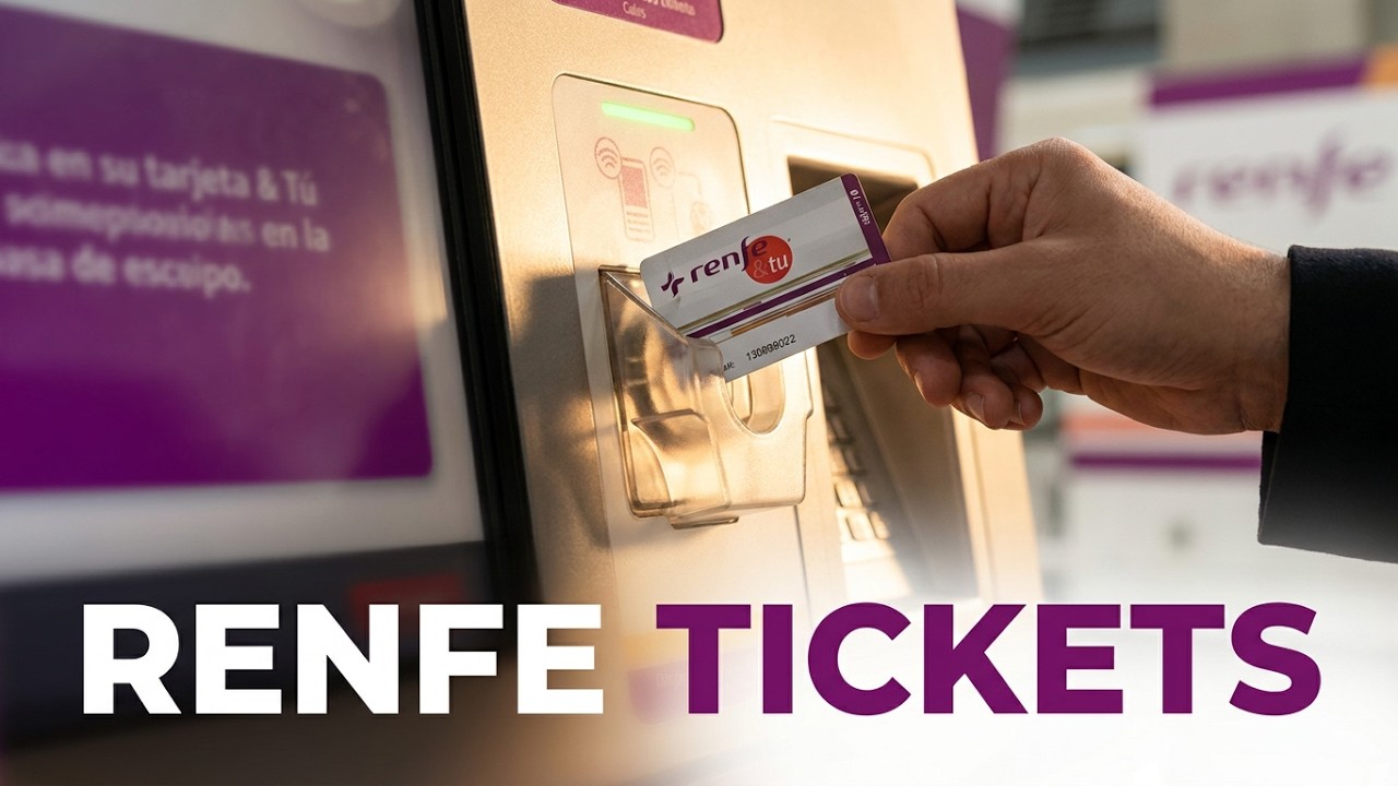 Renfe ticket buying