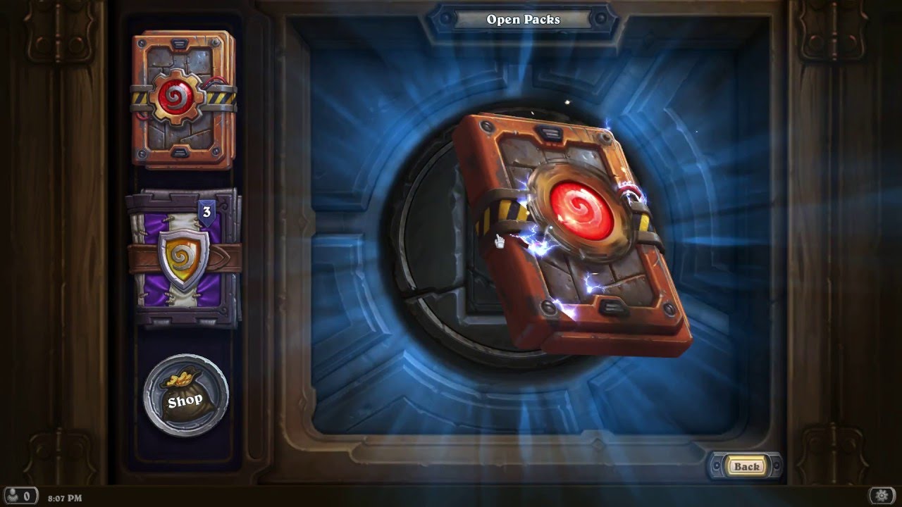 HEARTHSTONE - Szerencs&eacute;s pakli nyit&aacute;s. Legnagyobb Fless (Legendary)