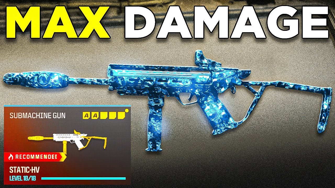 new *MAX DAMAGE* STATIC HV CLASS is GODLY in MW3! 😍 (Best STATIC HV Class Setup) - Modern Warfare 3