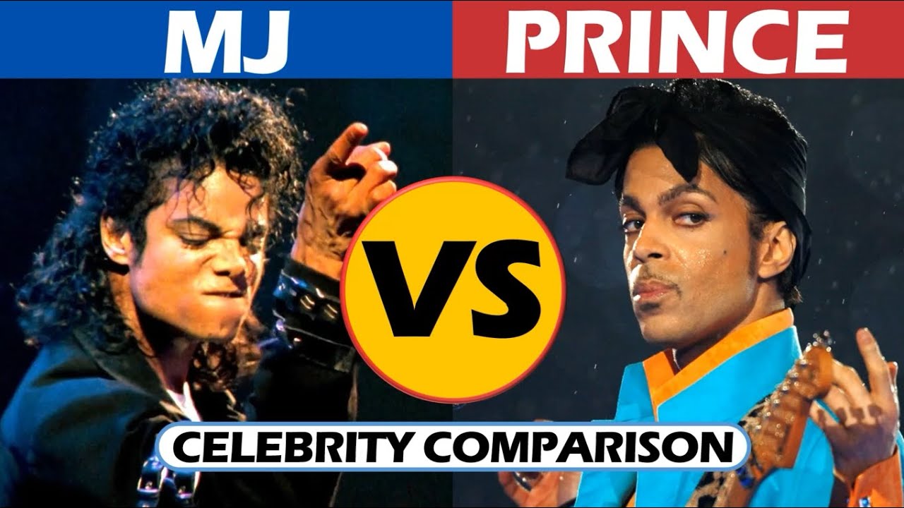 Michael Jackson vs Prince - Celebrity Comparison