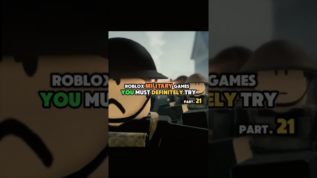 Roblox Military Games YOU Must PLAY!