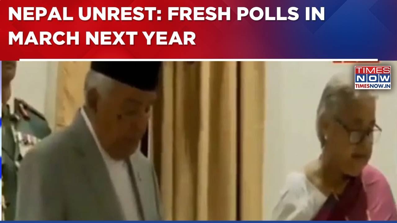 Sushila Karki Takes Charge Of Nepal's Interim Govt, Fresh Polls To Be Held In March Next Year| WATCH