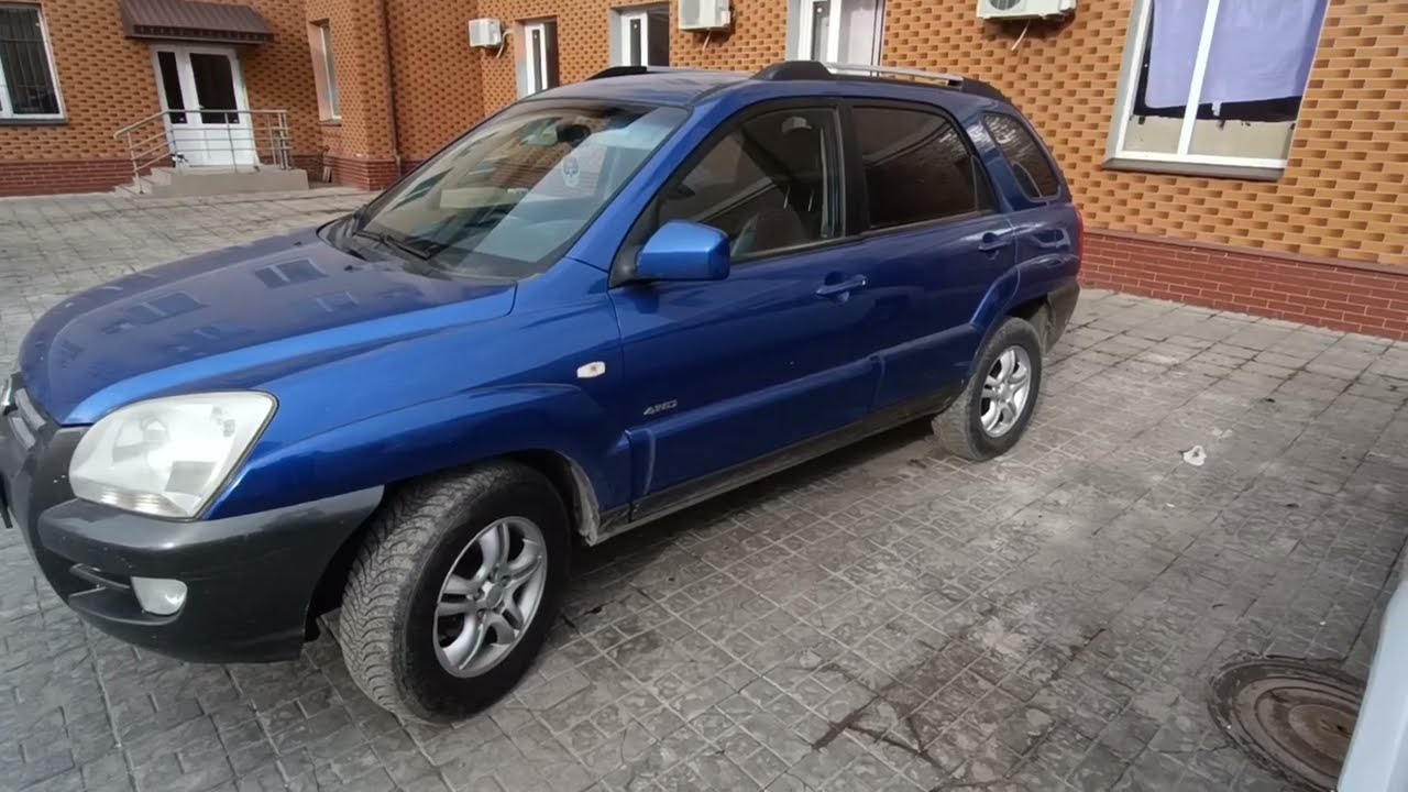 Kia Sportage 2008 Dash Снятие щитка приборов