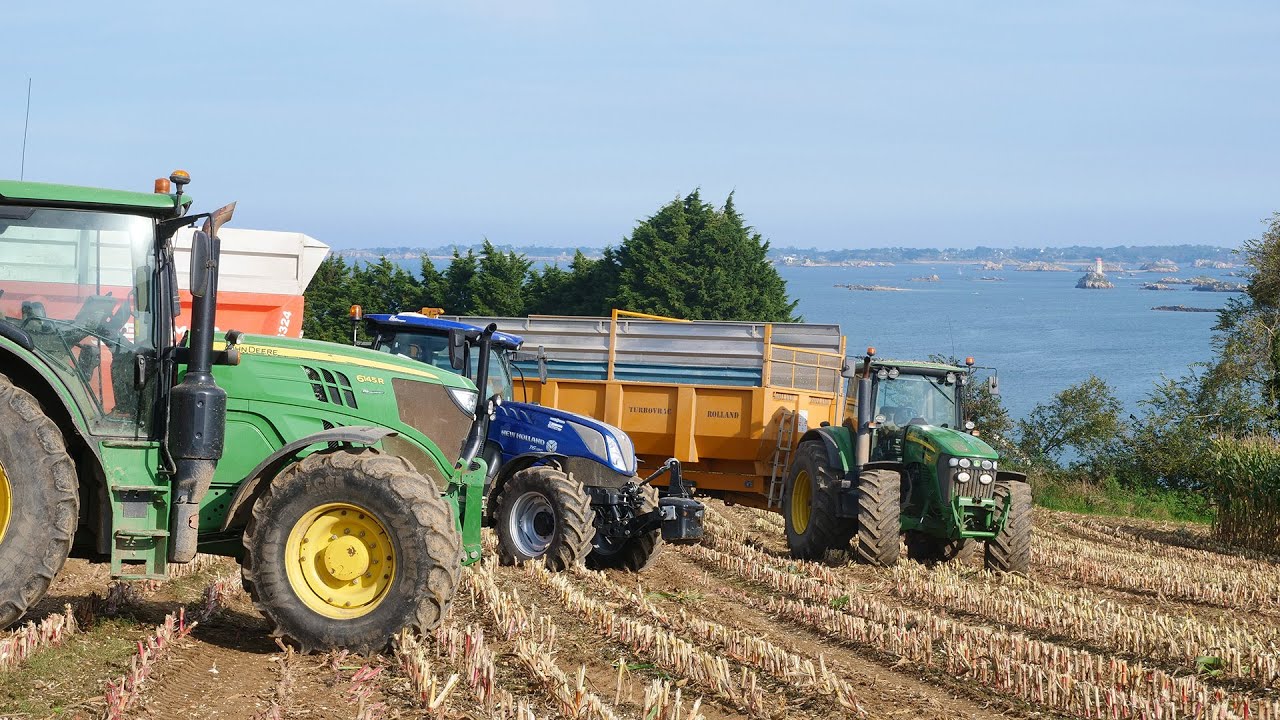 Ensilage de maïs sur la côte Bretonne | ETA GUILLOU
