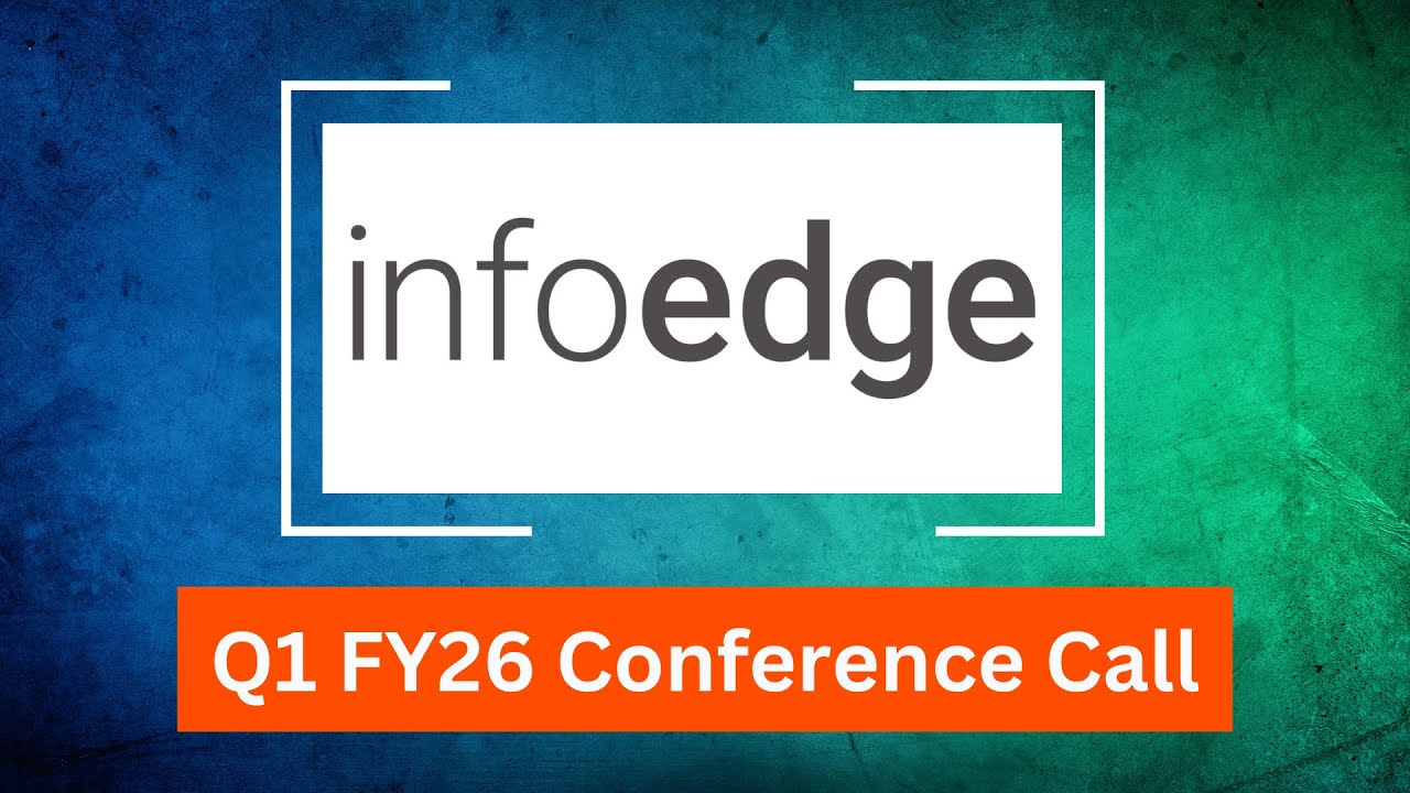 Info Edge Q1 FY26 Konferencja prasowa: Trendy w rekrutacji, rozw&oacute;j Naukri i inwestycje w startupy