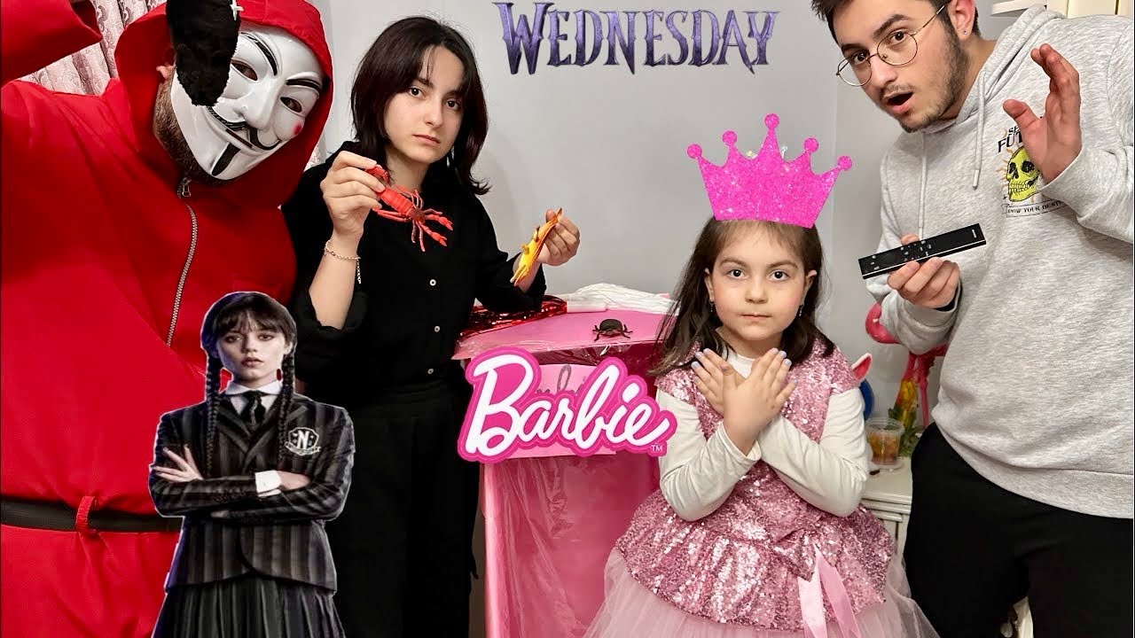 EYVAH‼️EVİMİZE ROBOT GELDİ‼️WEDNESDAY BARBIE VANDETTA PEŞİNDE‼️HİRANUR ZEYNEP 