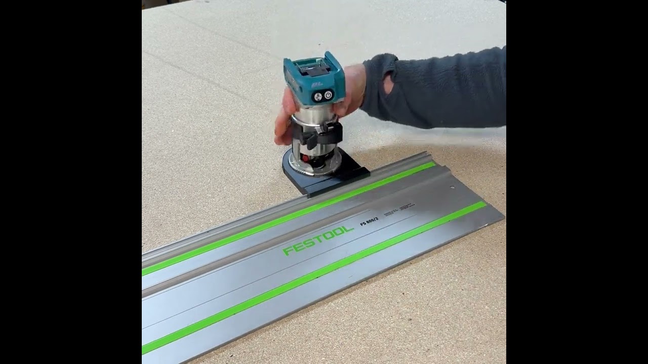 Makita DRT50Z Router Adapter | Festool Guide Rail (Digital STL + 3MF Files)