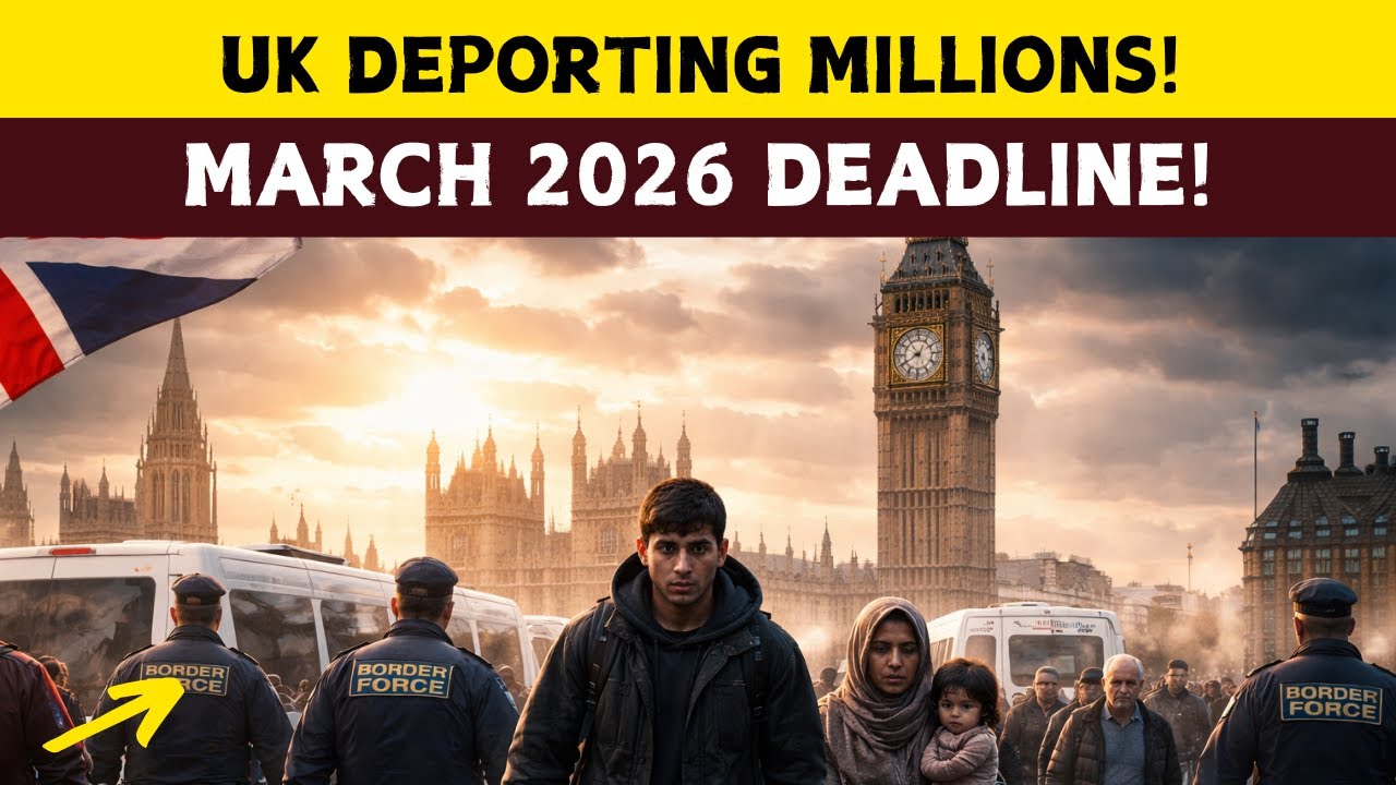 JUST ANNOUNCED: UK Will DEPORT Millions Starting March 2026