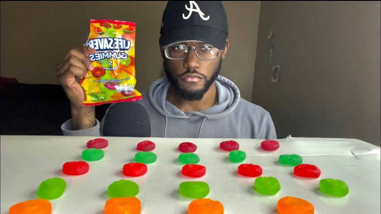 ASMR| Eating Life Savers Gummies 🛟 (NO TALKING)