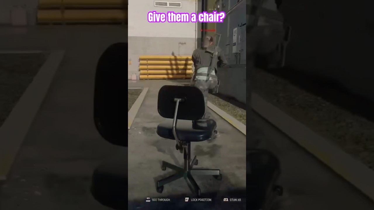 Give them a chair? #prophunt #codmultiplayer 😂