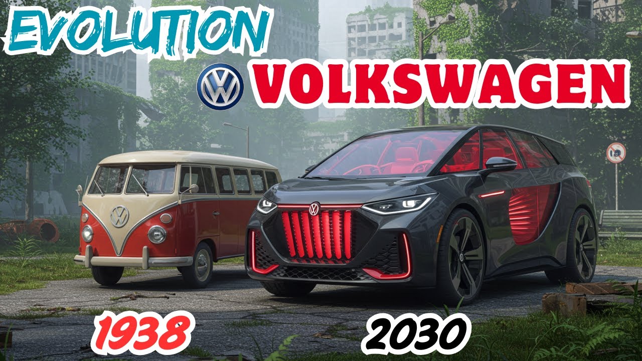 Volkswagen Evolution: The Transformation from Classic Icon to Futuristic Beast (1938–2035)