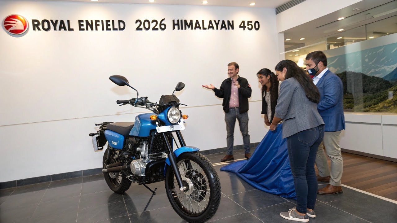 НОВЫЙ Royal Enfield Himalayan 450 2026 года наконец-то выпущен!!! ЗВЕРЬ, который вершит приключен...
