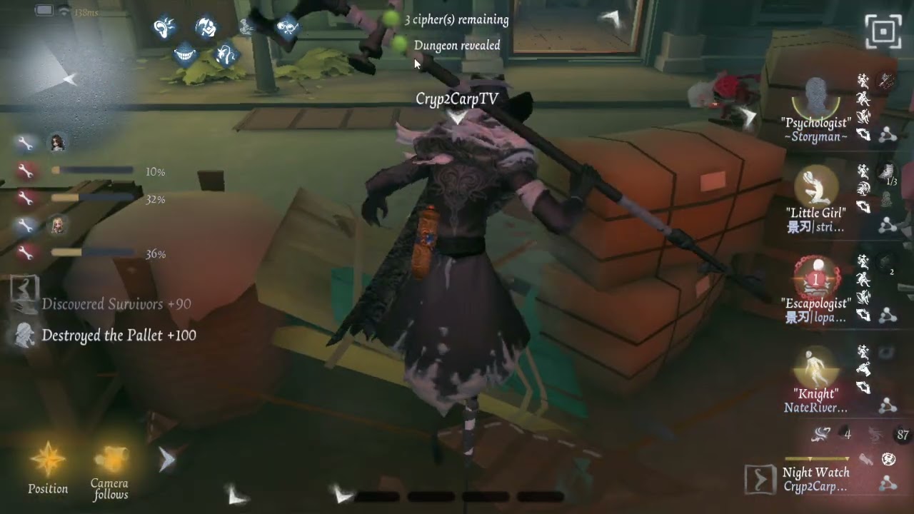 GG play #IdentityV | No #PRO P3