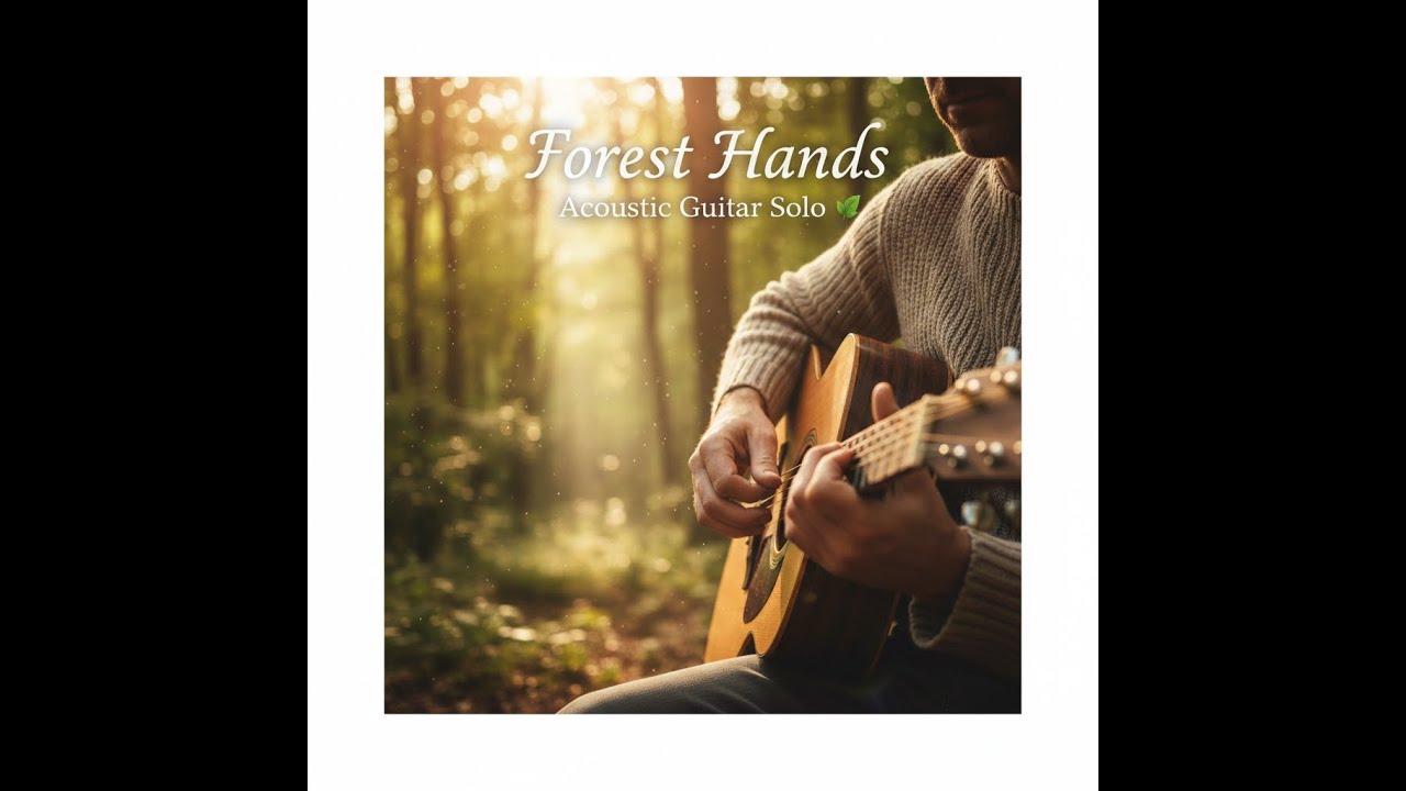 A Walk Through the Sunlight Forest 🌿 Acoustic Guitar Solo (햇살 가득한 숲길 산책 🌿 어쿠스틱 기타 솔로)