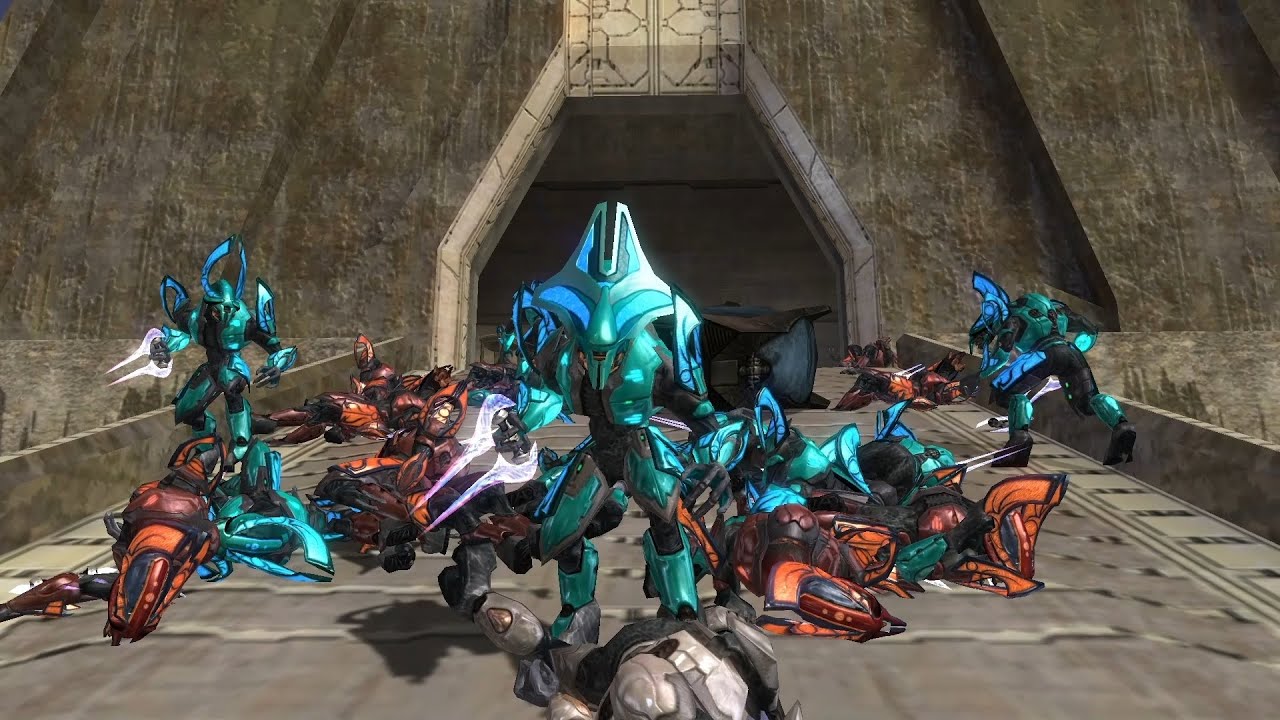 Halo 2 | AI Battle - Massive Sword Fight - Part 1