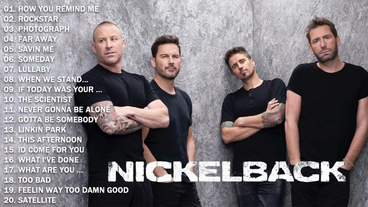 The Best of Nickelback full album 2024⚡Nickelback Greatest Hits Collections Of All Time