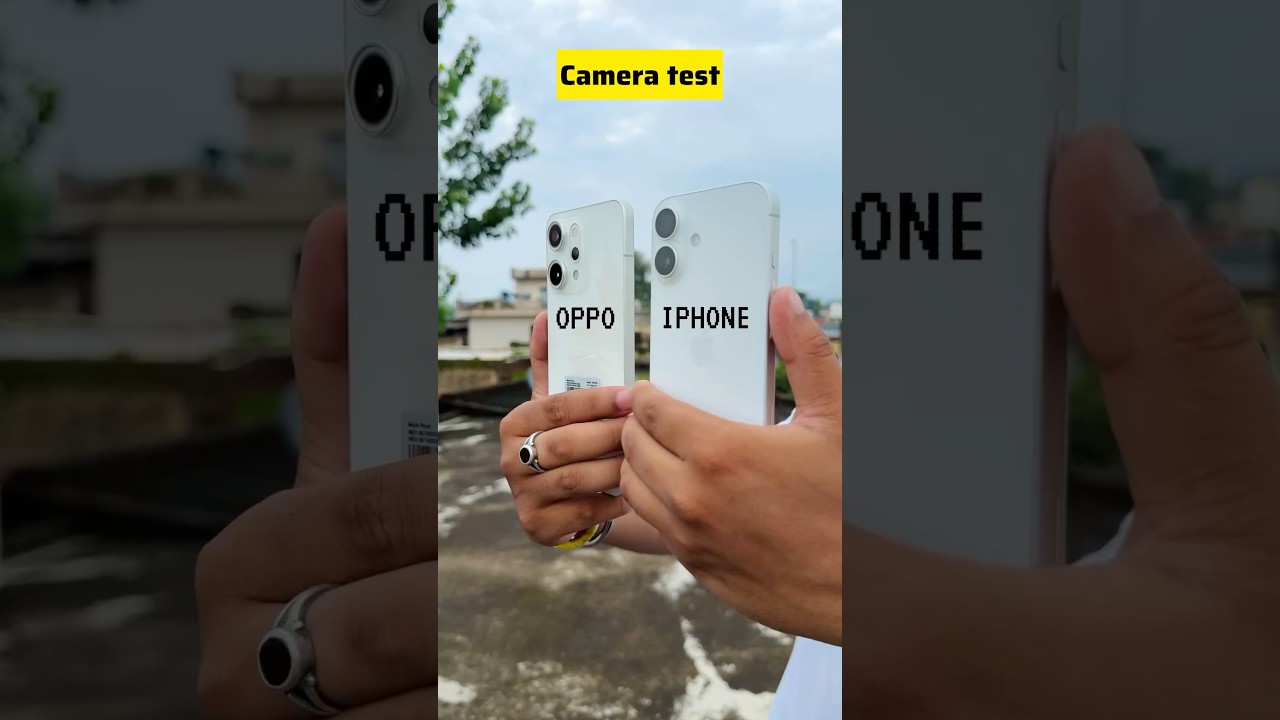 Oppo reno 14 pro vs iPhone 16 camera test 🔥