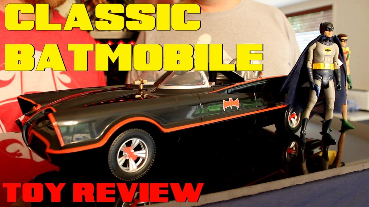 MATTEL Classic 60's Batmobile - Toy Review
