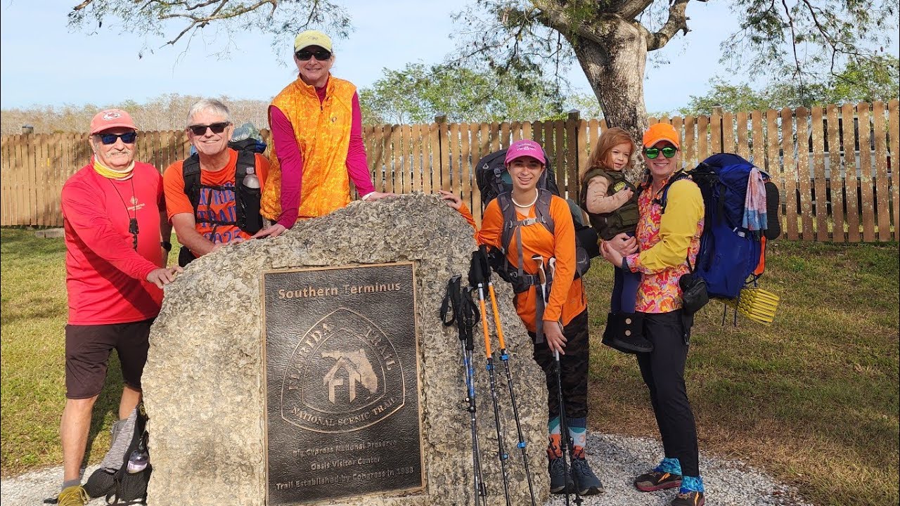 Florida Trail NOBO Days 1-3, January 03-05, 2025, Big Cypress Swamp hike 30.3 miles