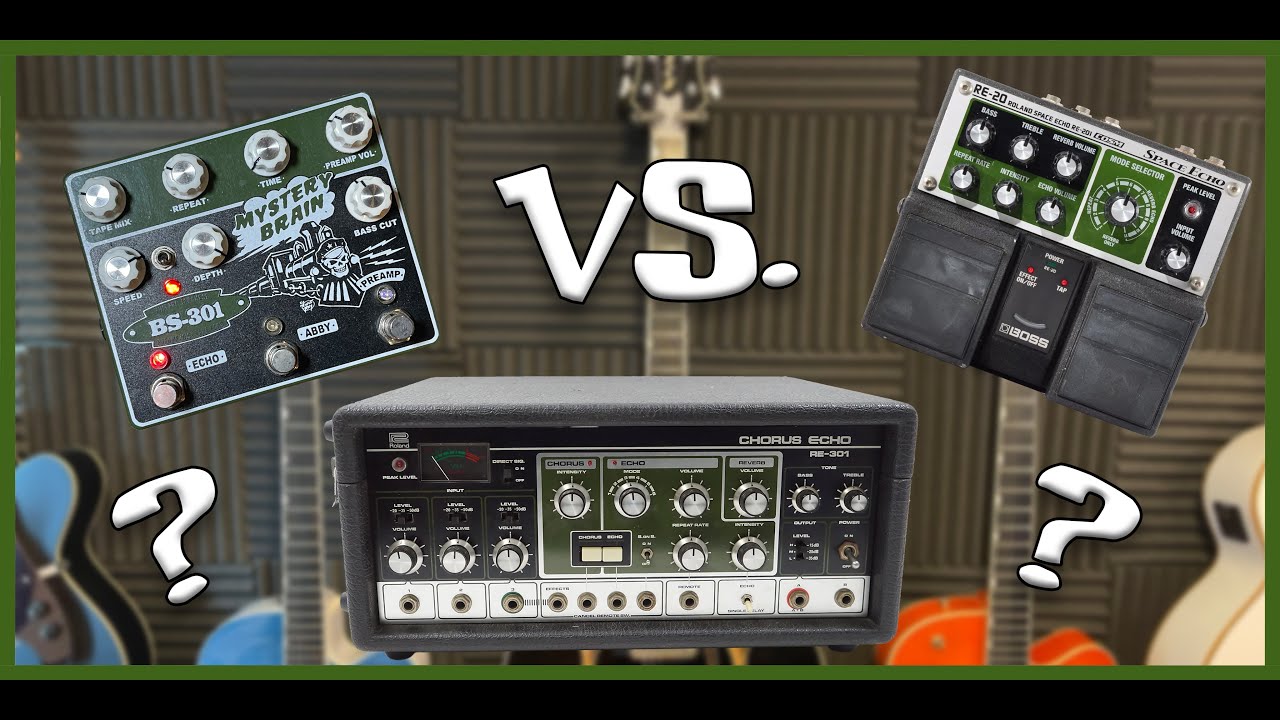 The RE-20 vs The Mystery Brain vs The RE-301
