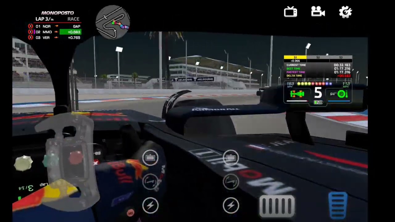Crazy overtaking with cockpit view[ Bahrin GP ]#monoposto#f1#subscribe