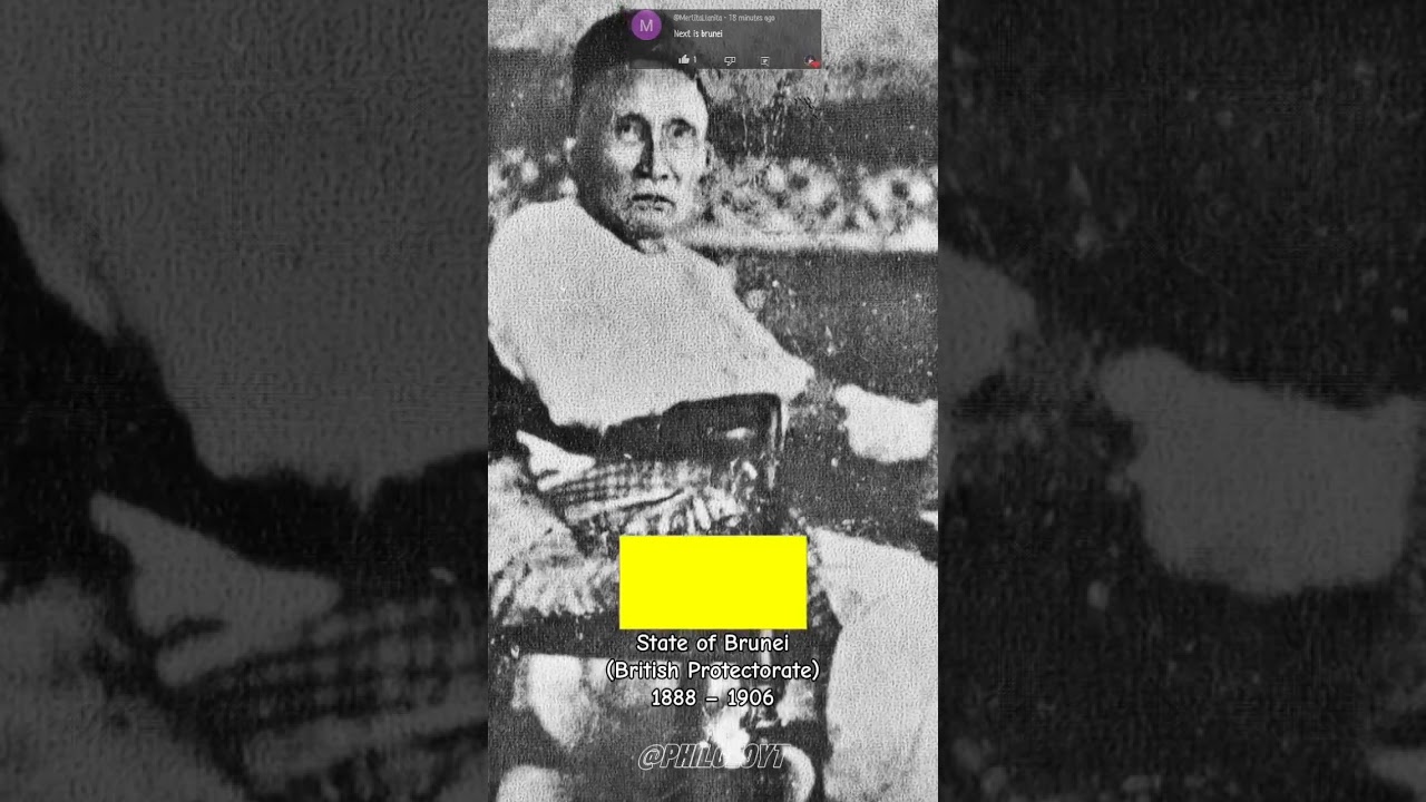 Evolution of Brunei flag 🇧🇳 History #brunei #history #edit #shorts