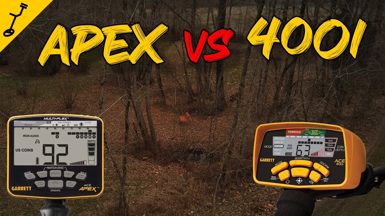Hunting coins with Garrett Apex and ACE 400i