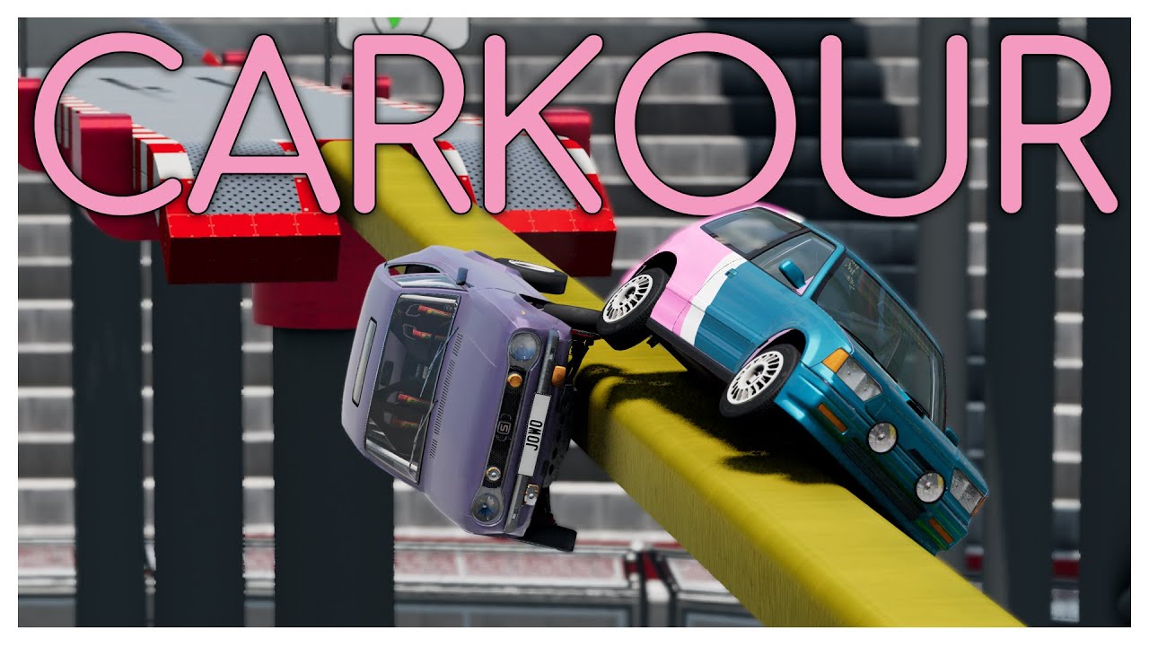 Who can be the fastest on Car Jump Arena 2's new parkour course?