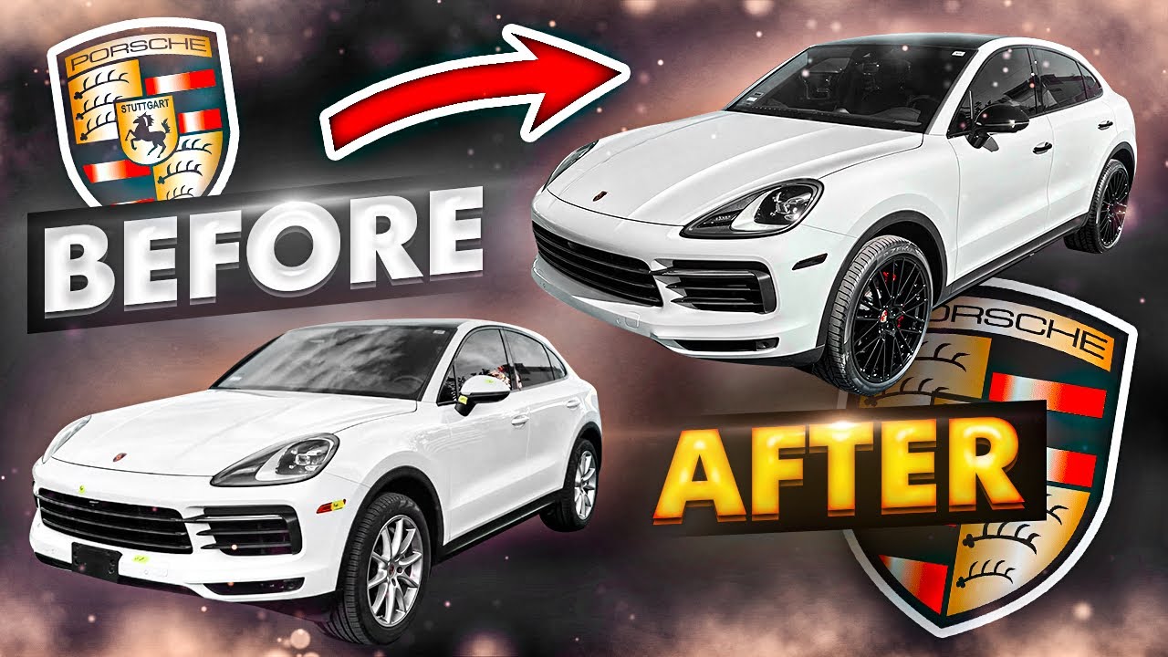 2021 PORSCHE CAYENNE LNC BLACK OUT CONVERSION