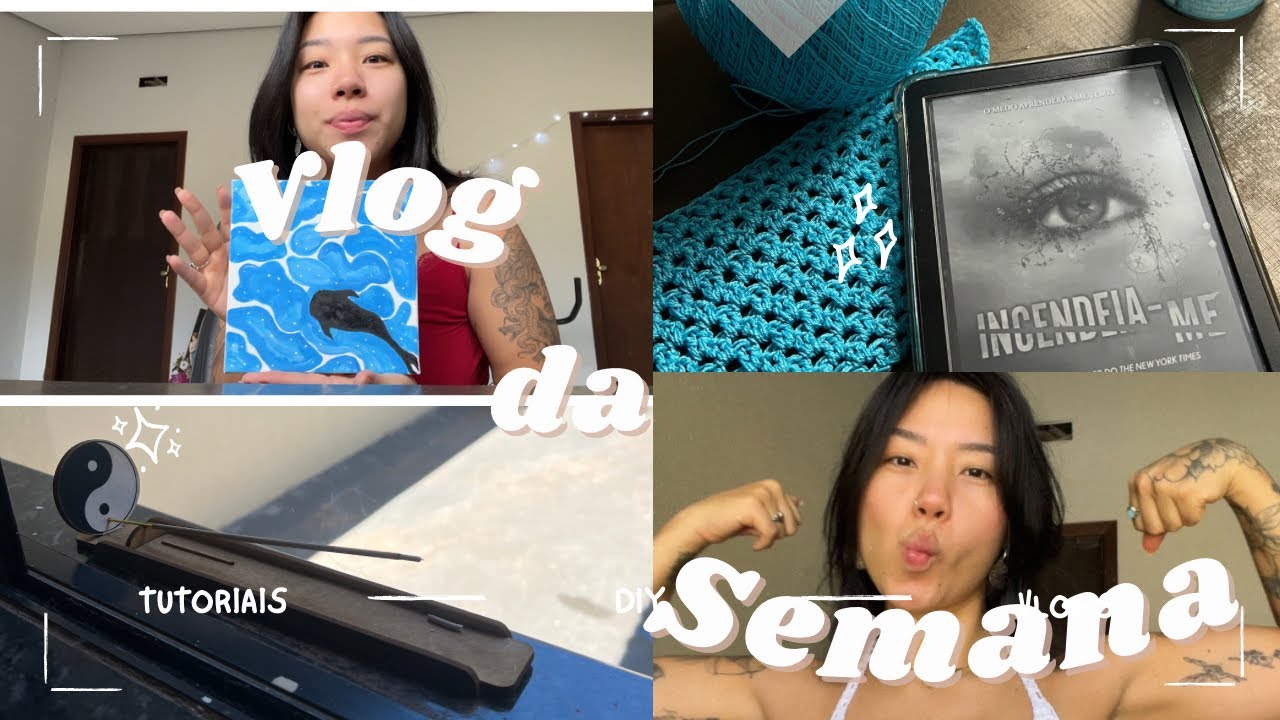 Vlog produção da minha loja de #croche 