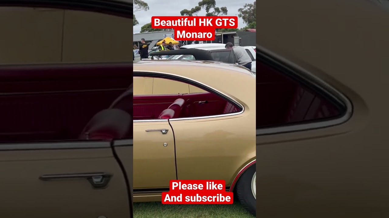 Beautiful HK GTS Monaro. Aussie classic muscle car. 